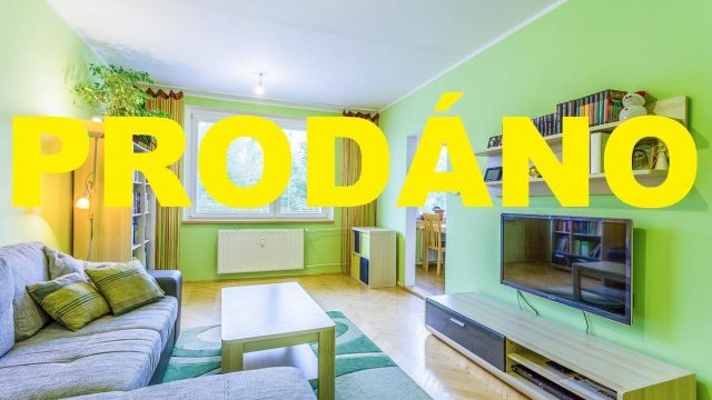 PRODÁNO – Byt 3+1, Brno – Bystrc