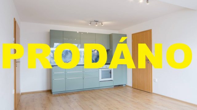 PRODÁNO – Byt 2+kk, Brno – střed